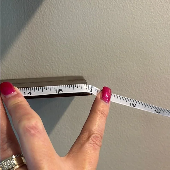 VTG MCM 2-Tier Turned Wood Spindle Wall Shelf - Picture 4 of 6